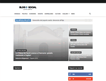 Tablet Screenshot of blogosocial.com